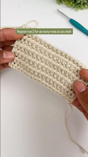 Learn how to crochet a yarn over slip stitch under 1 minute! #crochettutorial #crochetstitch