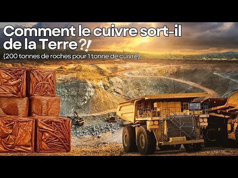 Cuivre : Incroyable Processus de Minage, Extraction, Fusion et Fabrication de Pièces