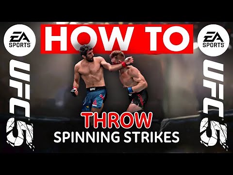 UFC 5 Tutorial: How To Throw Spinning Strikes EASY!