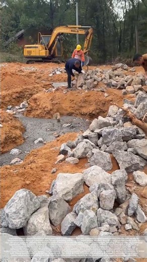 Stone and concrete combine to create a more stable foundation!