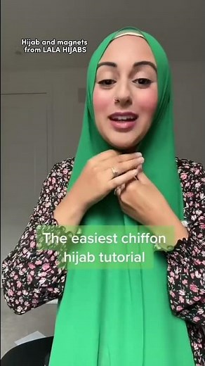 Easy Chiffon Hijab Tutorial | LALA HIJABS & Hijab Magnets