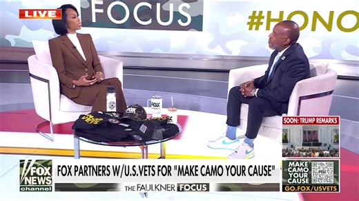 #HONORUSVETS: Nearly 33,000 veterans face homelessness across America. U.S.VETS President & CEO Darryl J. Vincent explains how his organization gives homeless veterans a new start — and why the mission is personal for him. This Veterans Day, FOX Corporation is joining U.S.VETS to "Make Camo Your Cause" — helping heroes find housing, hope and healing. See how you can get involved: go.fox/usvets | Fox Business