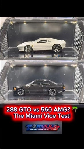 288 GTO vs 560 AMG? 🌴 The Ultimate 80s Aero Test! 💨