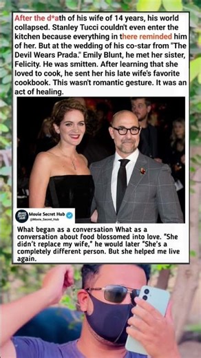 "Stanley Tucci's Heartbreaking Journey: How a Cookbook and a New Love Helped Him Heal After Tragedy"