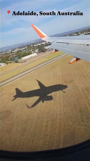 Landing at Adelaide Airport 🇦🇺 #adelaide #aviation #australia