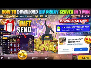 How To Download Proxy Server In Free Fire 💯😱🔥 | Free Fire Proxy Server | Proxy Server Free Fire
