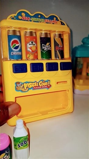 AMAZING BEVERAGE SERVICE MACHINE TOY #asmr #satisfying #toys