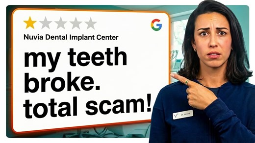 Doctor goes over top dental implant complaints and goes over why some don't even apply to Nuvia - - - - - - - How Much Do Dental Implants Cost?? Find out NOW: https://bit.ly/4ri58A6 60-Second Eligibility Quiz: https://bit.ly/461Wmxv | Nuvia Dental Implant Center
