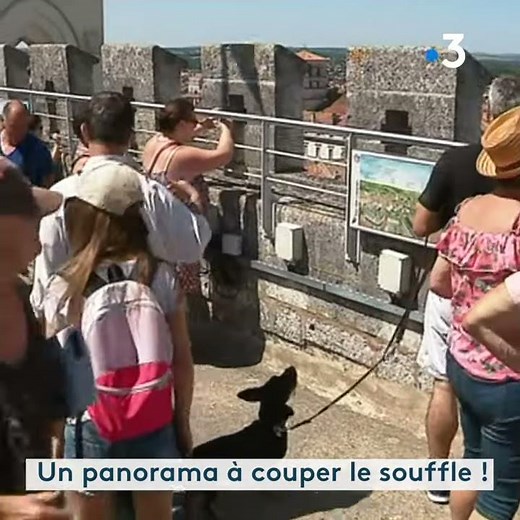 Le donjon d'Angoulême ouvert à la visite (titré)