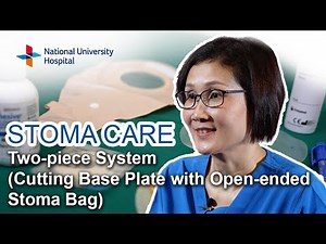 Stoma Care - Two-piece System (Cutting Base Plate With Open-ended Stoma bag)