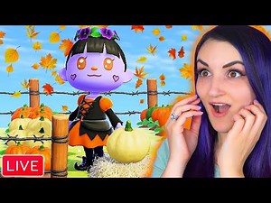 I'm So CUTE That It's SCARY! | Halloween Update in Animal Crossing New Horizons