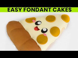 How to make fondant cake decorating for beginners - Easy fondant cake decorating ideas