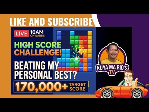 🔴 LIVE TODAY! Can I Beat 153,948 in Block Blast? Join Us!