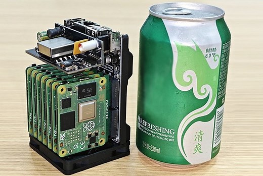 Sipeed NanoCluster is a tiny device for creating clusters of up to 7 Compute Modules - Liliputing