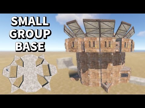 초보도 쉽게 따라하는 GN 베이스 러스트 집짓기 RUST small group base design