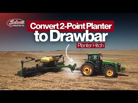 Convert 2 Point Planter to Drawbar - Schnell Planter Hitch