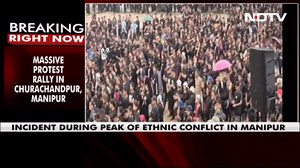 Massive Rally In Manipur After Video Of Women Paraded Naked Emerges |