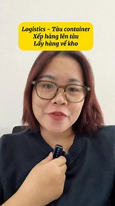 Xếp hàng lên tàu . Mang hàng nhập ra khỏi cảng #logistics #phuonganh #Caodangbachnghehaiphong | Nguyen Phuong Anh