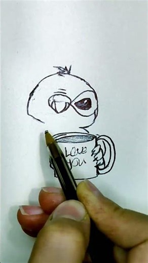 Grumpy Stitch, Sweet Message ☕ (YouTube Short)