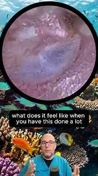 Underwater ear wax! Full video in link below