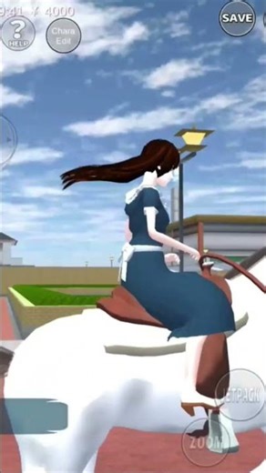 Secret Horse Ride in Sakura School Simulator! 5