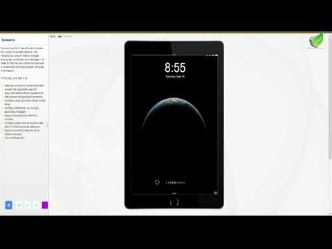 10.7.4 Secure an iPad TestOut Security Pro CompTIA Testout Lab