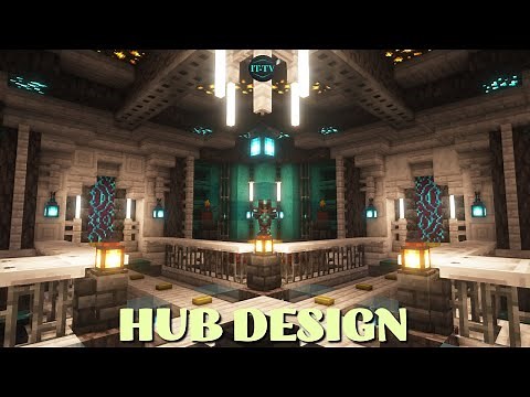 Stunning Minecraft Hub Build Using New Pale Wood Blocks!
