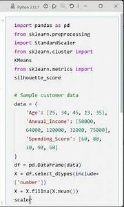 04 Find Optimal K Using Silhouette Score for Clustering