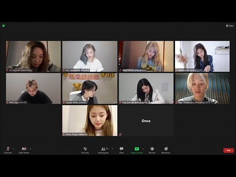 ❝study with twice❞ | an hour zoom session with twice (30/5 pomodoro + piano music)