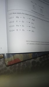 Balance the following chemical equations:Mg   O_2 → MgO  C  ... | Filo