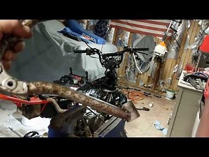 Suzuki quadrunner LT 230e A/Arm- swing arm bearing removal.