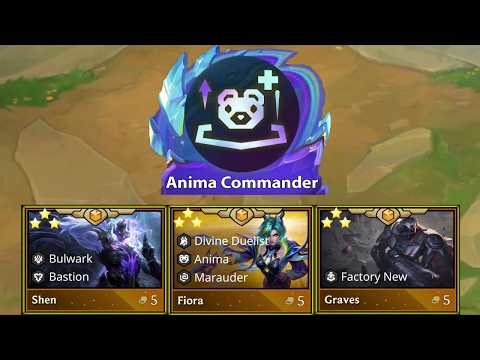 Anima Commander Cash Out! TFT Set 17