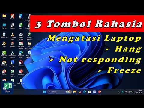 Mengatasi Laptop Macet/ Hang/ Not Responding/ Stuck/ Freeze