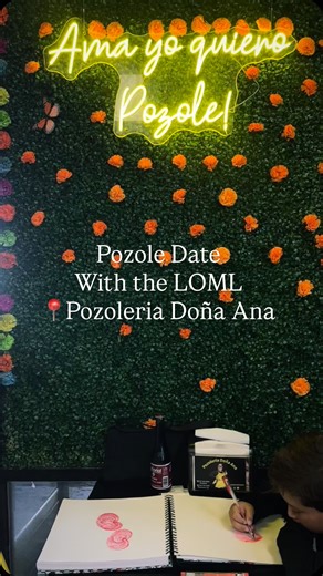 Brenda 💎 on Instagram: "I’m not sure who likes it more 😂 Him or me ! I say it’s mutual ❤️‍🔥 Milan gets a kids pozole mixto 🔥 📍 @pozoleriadonaana #bestpozoleinthesfv#pozoledate#donaanapozoleria#chickennuggestswho"