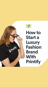 3.4K views · 26 reactions | No millionaire daddy? No problem! Comment "LUXURY" to get your hands on our exclusive guide to launching a luxury fashion brand with Printify and Shopify. ⚜️爵 From sleek minimalism to premium organic cotton tees, we've got everything you need to level up.  #LuxuryBrand #Printify #FashionStartup #QuietLuxury #oldmoney #Ecommerce #PrintOnDemand #BrandBuilding #Entrepreneurship #LuxuryFashion #HighEndProducts | Printify | Facebook