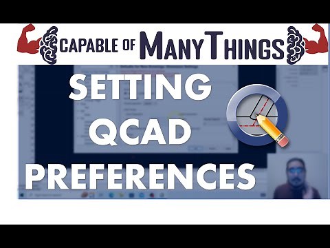 How To Set Your Preferences in QCAD (Getting Started with QCAD)