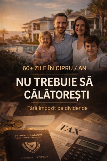 Cum să ai 0% taxe FĂRĂ să trăiești din valiză. #cipru #nondom #taxe #investitii #antreprenoriat