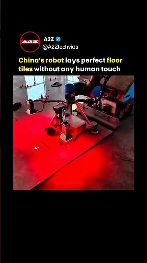 Watch This Robot Lay Tiles With Perfect Precision