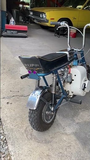 My 69’ Rupp Goat Two Speed Minibike Tecumseh H50 Dellorto Carb