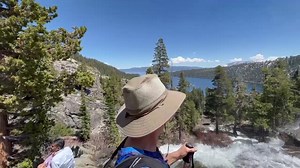 Wow it’s so beautiful! Lower Eagle Falls at Lake Tahoe above Emerald Bay is flowing fast. Longer video coming out soon, enjoy the views! #adventureswithjeff | Adventures With Jeff Martinez