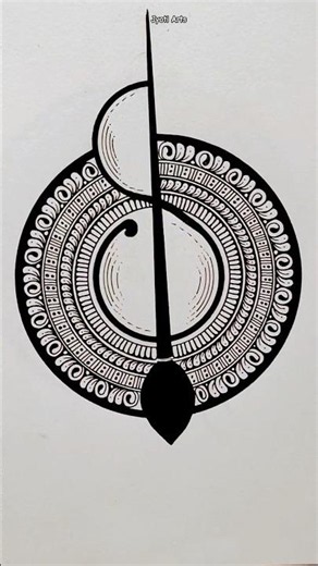Easy Mandala Art🎨🖌️🎯✨Jyoti Arts#satisfying#trending#ytshort#drawing#panting#mandalaart#art#diy