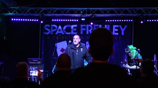 Phil Dieli introduced us! If you’ve caught Ace live anytime since 2021, you already know Phil as the voice who introduced Ace every night. Here’s the intro plus a quick snippet of Rip It Out — more footage coming soon! Video by Obscure Photography #acefrehley | Space Frehley: A Tribute to Ace Frehley
