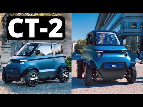The City Transformer CT-2 is A Shapeshifting Electric Microcar​