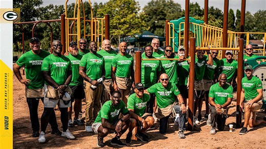 Packers alumni build community park | Hometown Huddle