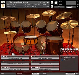 The Black Album Drums (Kontakt) by Chocolate Audio - Drums