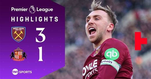 Highlights: Fernandes scores STUNNER as West Ham claim vital win over Sunderland