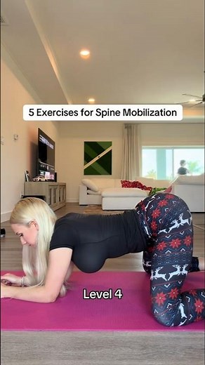 "5 Spine Mobilization Exercises That Instantly Improve Flexibility & Posture 🔥"