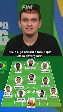 BRASIL ESCALADO! VEJA COMO SELEÇÃO BRASILEIRA ESTREARÁ CONTRA MARROCOS NA COPA DO MUNDO