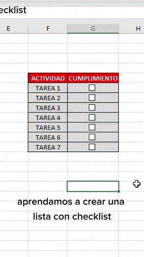 138 reactions · 51 shares | Como crear checklist en #excel #excelfacil #mrdolc #cursos #aprendeenig #aprendeenfb | Mr. Dolc | Facebook