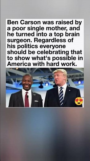 Decoding The Viral "Ben Carson American Dream" Post 🧠🇺🇸. #shorts